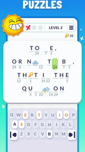 Cryptogram: Logic Puzzle Game screenshot