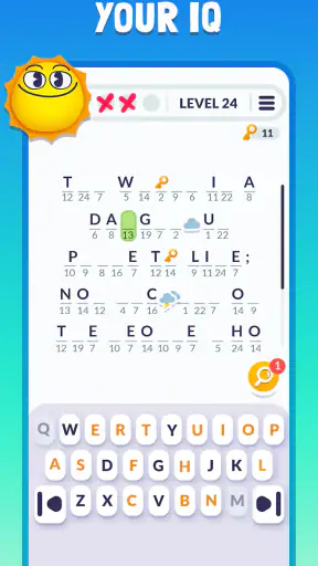 Cryptogram: Logic Puzzle Game screenshot