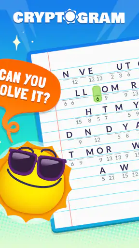 Cryptogram: Logic Puzzle Game screenshot