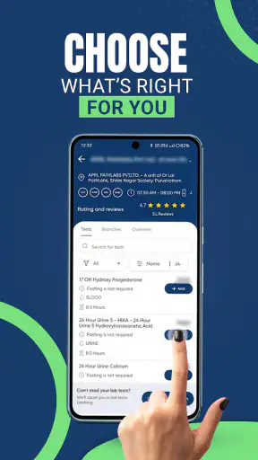 Curelo - Lab Test Booking screenshot