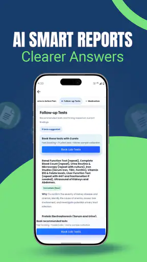 Curelo - Lab Test Booking screenshot