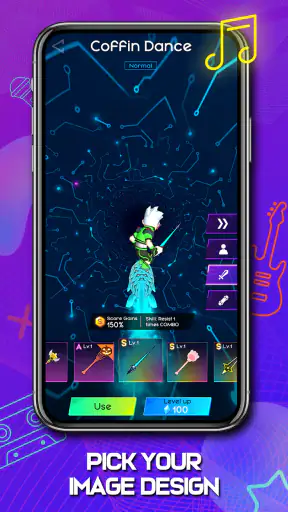 Cyber Surfer : रिदम यात्रा screenshot