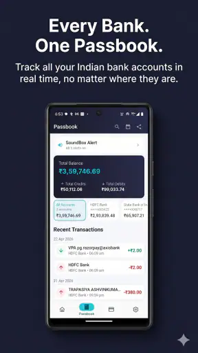 Daily Passbook & Autopay Alert screenshot