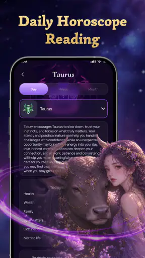 Daily Tarot & Horoscope Read screenshot