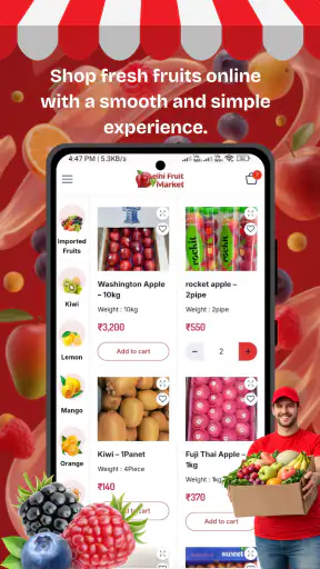 Delhi Fruit Market screenshot
