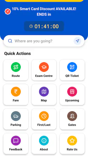 Delhi NCR Metro Navigatior screenshot