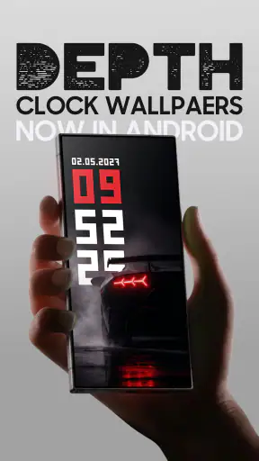 Depth Clock Wallpapers screenshot