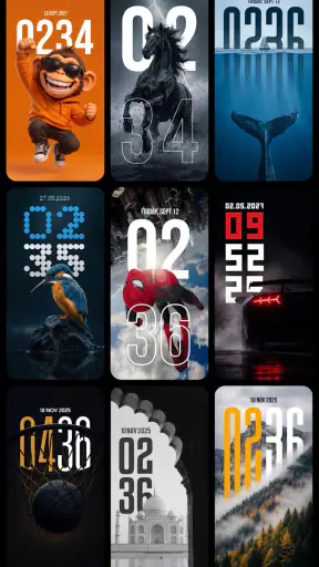 Depth Clock Wallpapers screenshot
