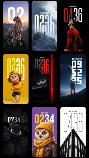 Depth Clock Wallpapers screenshot
