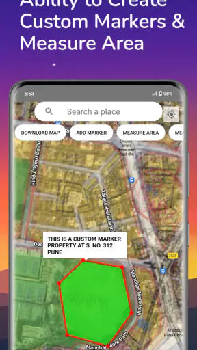 Development Plans GIS screenshot