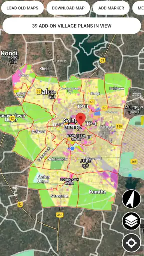Development Plans GIS screenshot