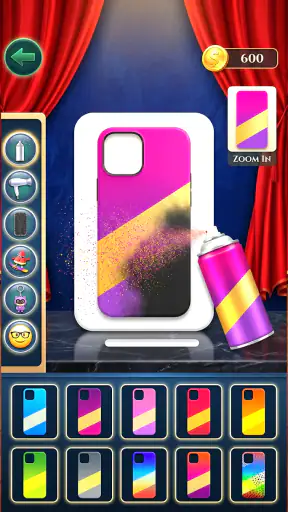 DIY Phone Case: Glow Art 3D screenshot
