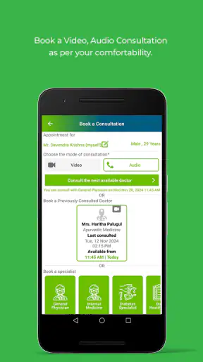 DocOnline Doctor Consultations screenshot