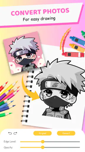 Draw anime - एआर ड्रॉइंग ऐनिमे screenshot