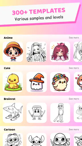 Draw anime - एआर ड्रॉइंग ऐनिमे screenshot