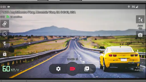 Droid डैशकैम डीवीआर screenshot