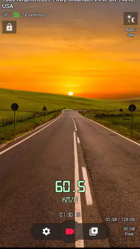 Droid डैशकैम डीवीआर screenshot