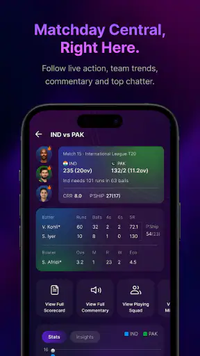 Dugout - Scores, Fans & Banter screenshot
