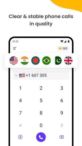 WeCall - Global Calling screenshot