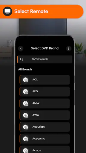 DVD Remote Control screenshot