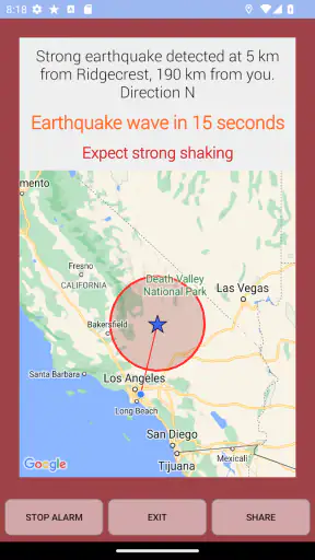 Earthquake Network PRO screenshot