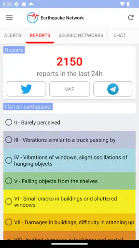 Earthquake Network PRO screenshot