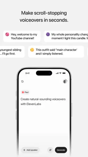 ElevenLabs: AI Voice Generator screenshot