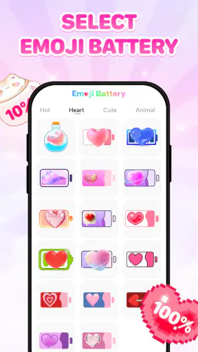 Emoji Battery - Battery Icon screenshot