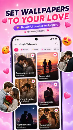 Emoji Love Wallpaper WASticker screenshot