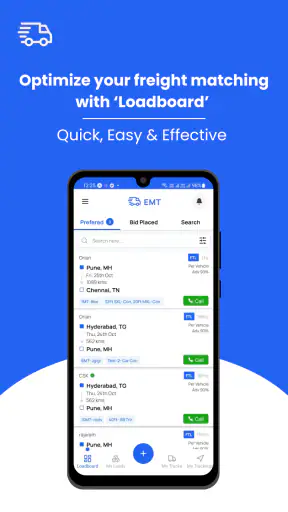 EMT - Find Trucks, Find Loads screenshot