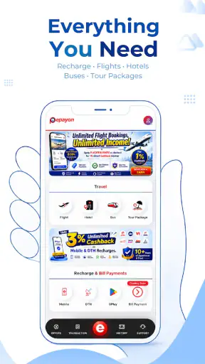 ePayon: Recharge, Hotel & Bus screenshot