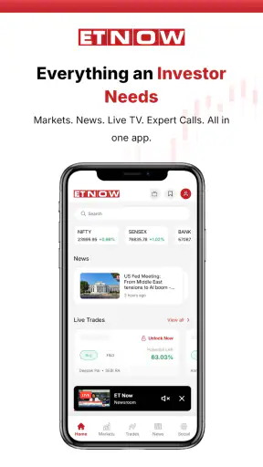 ET NOW: Business & Market News screenshot