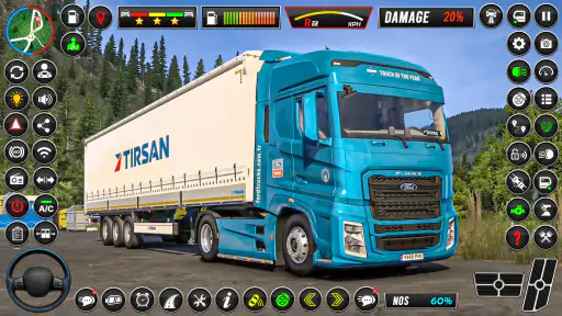 Euro Truck Driving Truck Sim screenshot