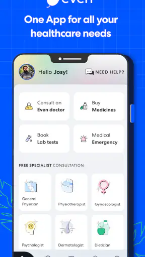 Even Healthcare screenshot