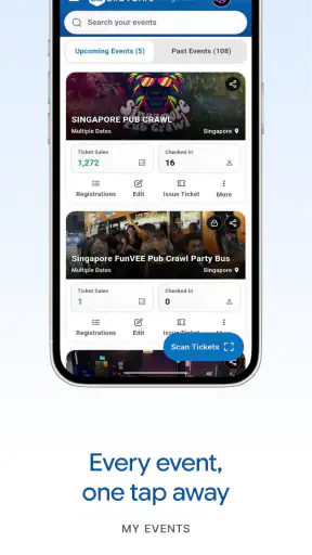 Event Manager - AllEvents screenshot