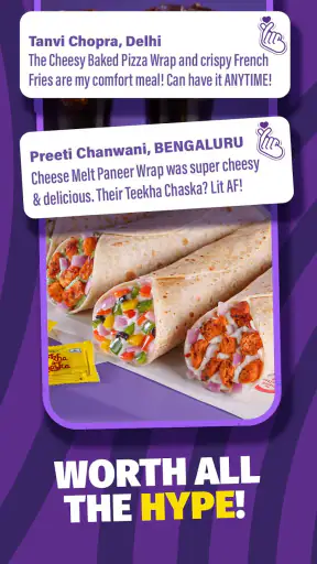 Faasos - Order Wraps & Rolls screenshot