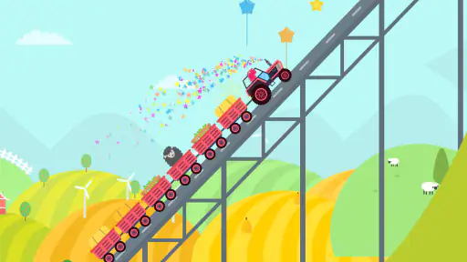 Farm Train - Kids Tractor Game screenshot