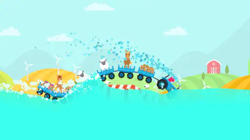 Farm Train - Kids Tractor Game screenshot