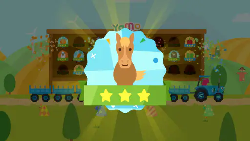 Farm Train - Kids Tractor Game screenshot
