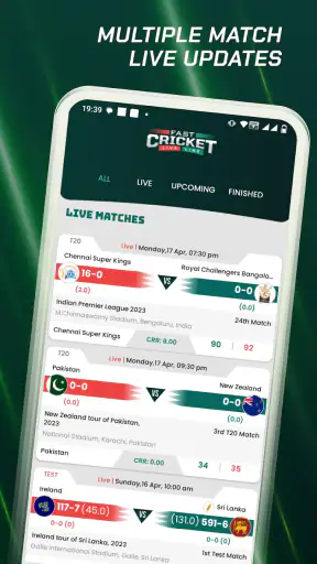 Fast Cricket Live Line screenshot