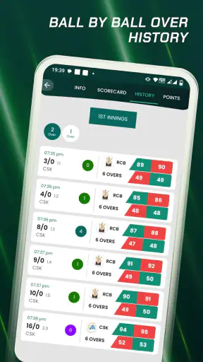 Fast Cricket Live Line screenshot