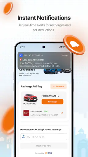 FASTag Recharge & Balance App screenshot
