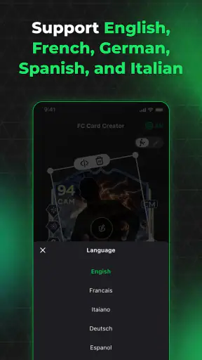 FC27 Card Creator screenshot
