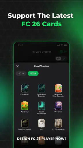 FC27 Card Creator screenshot