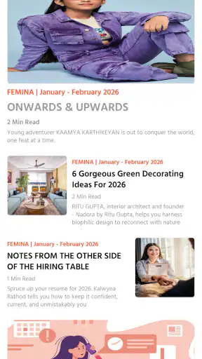Femina Magazine screenshot