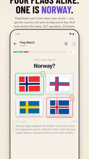 Flags of the World Quiz screenshot