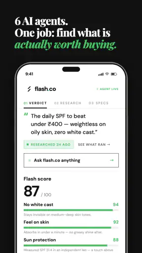 Flash.co | AI Shopping App screenshot