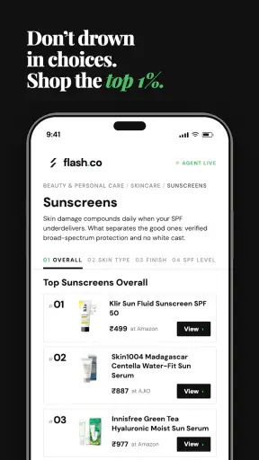 Flash.co | AI Shopping App screenshot
