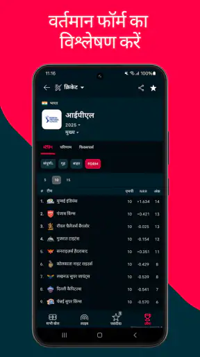 Flashscore: लाइव स्कोर screenshot