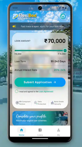 FlexiBee : Secure Data Loan screenshot